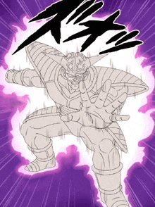 a drawing of a man with a helmet on his head