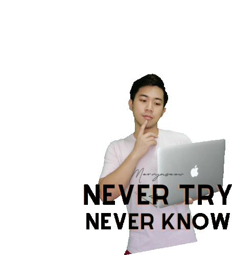 Never Never Try Sticker - Never Never Try Never Know Stickers
