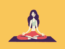 Yoga Meditating GIF - Yoga Meditating Meditation GIFs