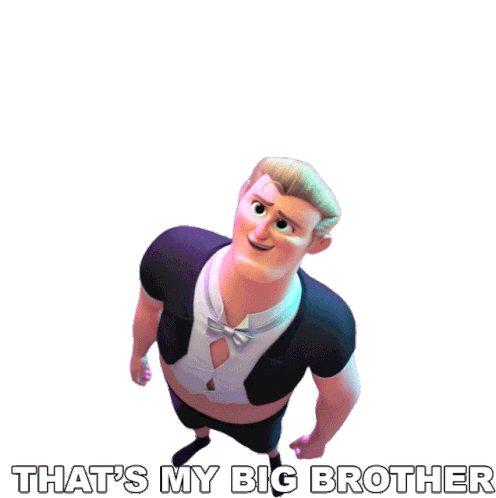 Thats My Big Brother Boss Baby Sticker - Thats My Big Brother Boss Baby Theodore Templeton Stickers