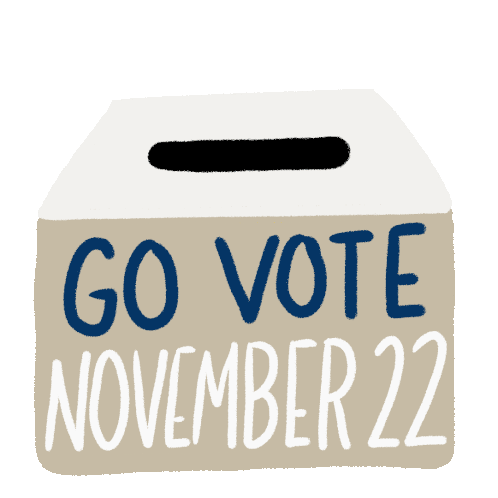 Go Vote November 22 Bahamas Forward Sticker - Go Vote November 22 Bahamas Forward Driveagency Stickers