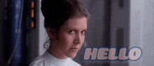 Hello Princess Leia GIF - Hello Princess Leia Leia GIFs