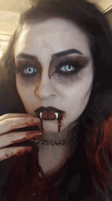 vampire halloween spooky halloween makeup