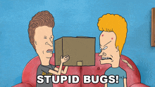 Stupid Bugs Beavis And Butt-head GIF - Stupid Bugs Beavis And Butt-head S1e2 GIFs