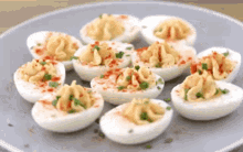 Deviled Eggs Hors Doeuvres GIF - Deviled Eggs Hors Doeuvres Appetizers GIFs