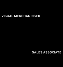 vma visual merchandiser sales associate
