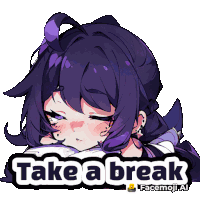 Talkie Break Sticker - Talkie Break Take A Break Stickers