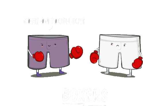 Downsign Boxers Sticker - Downsign Boxers Fight Stickers