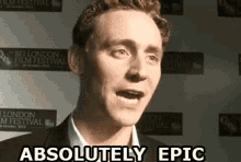 Epic GIF - Tom Hiddleston Absolutely Epic Epic GIFs