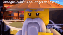 Amogus Court No Longer In Session GIF