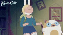 Back Away Fionna Campbell GIF - Back Away Fionna Campbell Cake GIFs