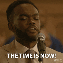 The Time Is Now Wes Jordan GIF - The Time Is Now Wes Jordan A Man In Full GIFs