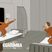 cheering guarimba
