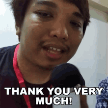 Thank You Very Much Klager GIF - Thank You Very Much Klager Maraming Salamat GIFs