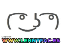 Lenny Face Text Faces GIF