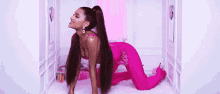 Ariana Grande 7rings GIF - Ariana Grande 7rings Pink GIFs