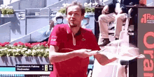 Daniil Medvedev Shrug GIF - Daniil Medvedev Shrug Tennis GIFs