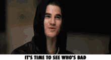 Glee Its Time To See Whos Bad GIF - Glee Its Time To See Whos Bad Blaine Anderson GIFs