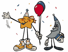 party celebration birthday space star