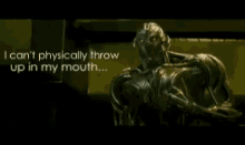 Ultron Disgust GIF - Ultron Disgust Throw Up In Mouth GIFs