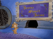 tom and jerry mouse cartoon home sweet home head