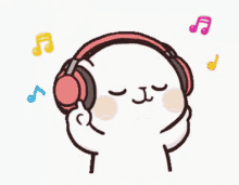 Good Music Listening GIF - Good Music Listening Headphones GIFs