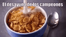 El Desayuno De Los Campeones GIF - Cereal Milk GIFs