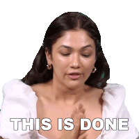 This Is Done Ridhima Pandit Sticker