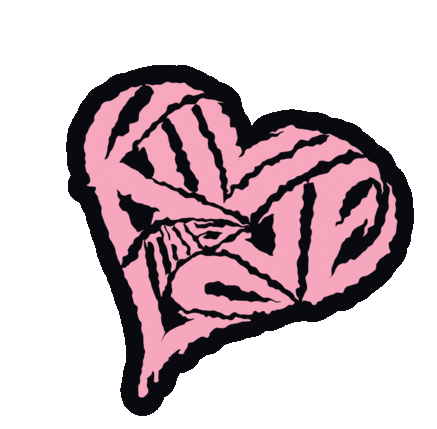 Blackpink Heart Sticker - Blackpink Heart Heart Beat Stickers