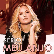 Meuanjo Sério Demilovato Pensativa GIF - My Angel Really Demi Lovato GIFs