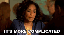 It'S More Complicated GIF - Being Mary Jane Its Complicated Long Story GIFs