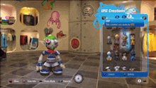 a screenshot of a video game that says ' 4fc creations ' at the top