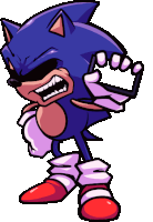 Piracy Sonic Left Pose Sticker
