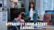 Superstore Amy Sosa GIF - Superstore Amy Sosa Apparently I Have A Story GIFs