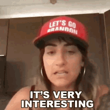 Its Very Interesting Arielle Scarcella GIF - Its Very Interesting Arielle Scarcella This Is Nice GIFs