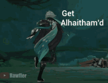 alhaitham dance genshin impact rawfler meme