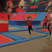 gymnastics trampoline
