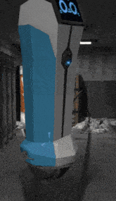 a hallway with a large explosion coming out of it