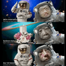 Astronaut Wave GIF