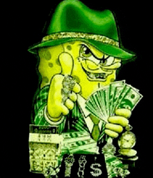 Thumbs Up Money GIF - Thumbs Up Money Spongebob GIFs