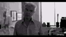 David Byrne Talking GIF - David Byrne Talking Black And White GIFs