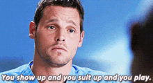 Greys Anatomy Alex Karev GIF - Greys Anatomy Alex Karev You Show Up GIFs
