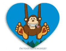 Love You GIF - Love You Monkey GIFs