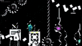 a screenshot of a video game with a swirl in the middle and the number 50 in the middle