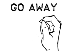 Go Away - Go GIF - Anime Hands Expression GIFs