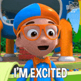 I'M Excited I Can'T Wait Blippi GIF - I'M Excited I Can'T Wait Blippi Blippi Wonders - Educational Cartoons For Kids GIFs