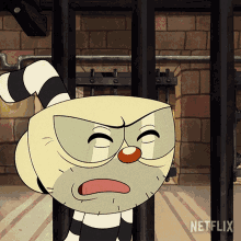 Taking Out The Chalk Cuphead GIF - Taking Out The Chalk Cuphead The Cuphead Show GIFs
