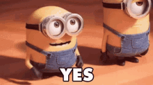 Cool Yes GIF - Cool Yes Minions GIFs