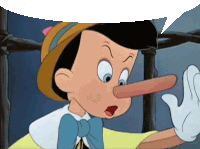 Pinocchio Lyer Sticker