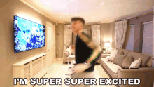 Im Super Super Excited Adam B GIF - Im Super Super Excited Adam B Im Very Excited GIFs